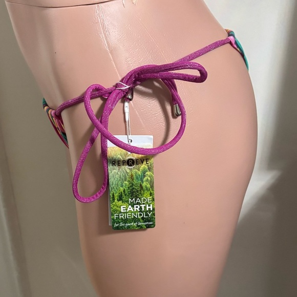 NWT BYDEE Australia Women’s Colorful String Bikini Bottom - Picture 3 of 11